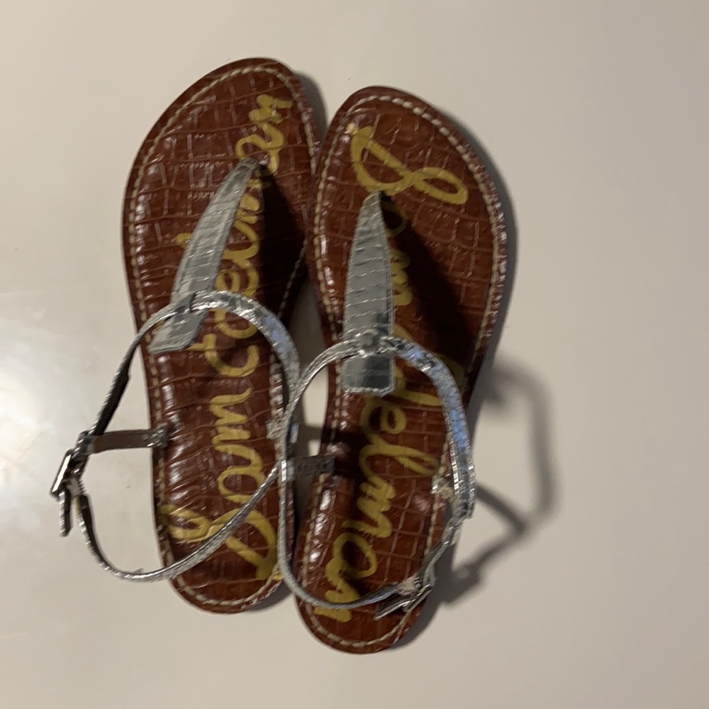 Silver Sam Edelman Sandals